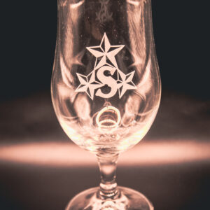 Ölglas på fot 4-pack 38 cl